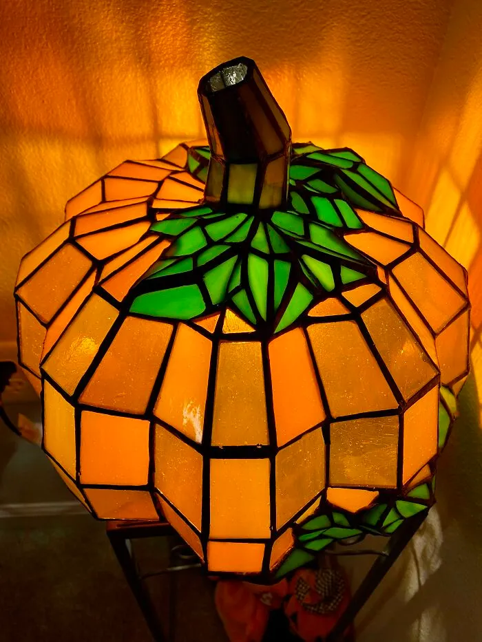 This Is My All-Time Favorite Halloween/Autumn Decoration. Would Love It If It Was A Jack-O'-Lantern But It Still Makes Me Smile Just As A Lovely Pumpkin