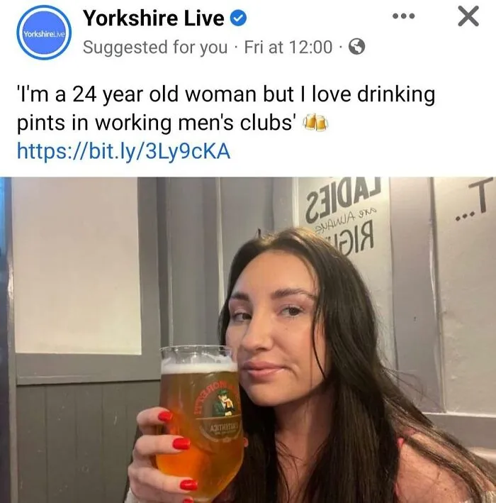 Look, Im Special Because I  Go To The Pub Like Everyone Else