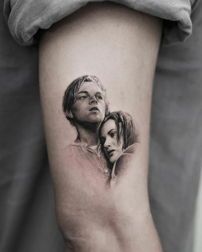 Titanic Rose And Jack Tattoo