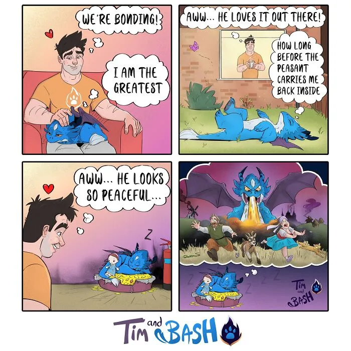 Hooman Thinking vs. Dragon Thinking