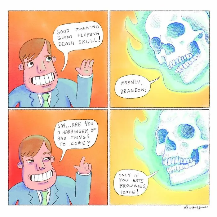 30 Ridiculous Comics That Mock Life’s Quirks By Bradtjonas (30 Pics)