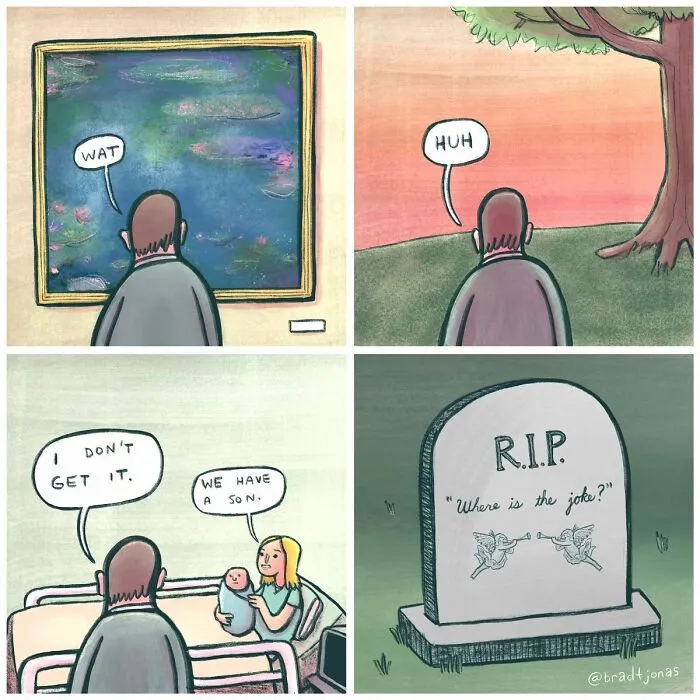 30 Ridiculous Comics That Mock Life’s Quirks By Bradtjonas (30 Pics)