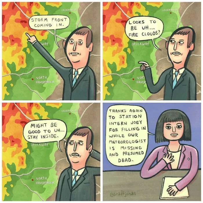 30 Ridiculous Comics That Mock Life’s Quirks By Bradtjonas (30 Pics)
