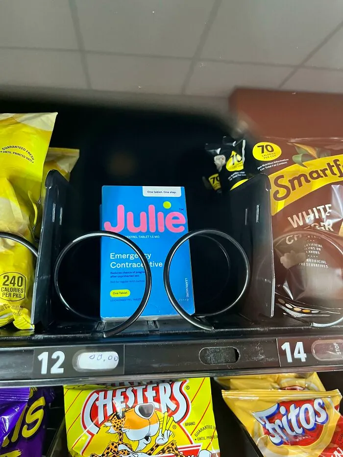 My Local Community College Has Free Emergency Contraceptive Pills In The Vending Machines