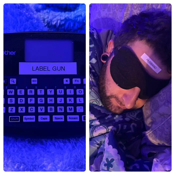 My Husband Surprised Me With A Label Gun