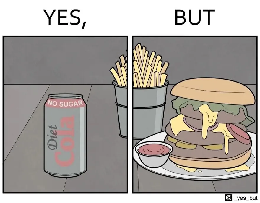 In His Series “Yes, But” This Illustrator Explores The Irony Of Our Daily Contradictions (31 New Pics)