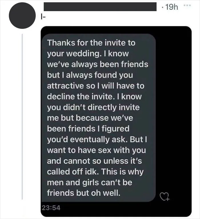 Idk How I Would Even Respond To This