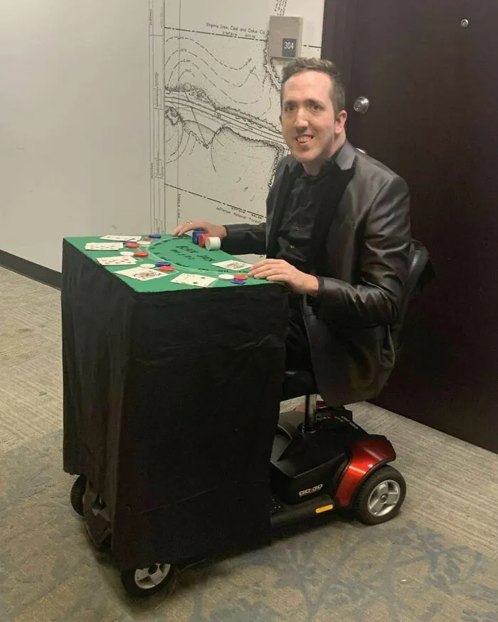 For Years I’ve Been Talking About Fully Incorporating My Scooter Into A Halloween Costume And This Year I Finally Did It 