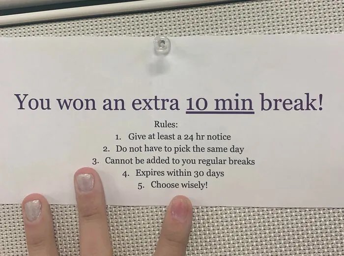 I Left My Job Shortly After Receiving This Prize For My Good Work