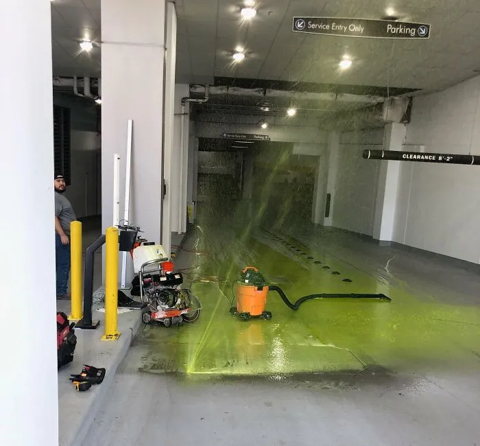 We Can Cut Into The Concrete Here They Said. It Will Be Fine They Said