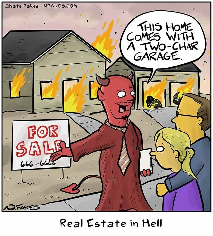 This Comics Artist Makes People Laugh With Single-Panel Jokes, And Here's The Halloween Edition (50 Pics)