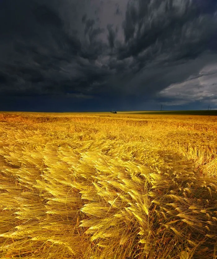Huge Storm Incoming, Wetterau, Germany