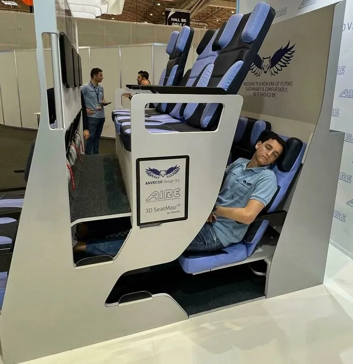 Double Decker Airline Seats