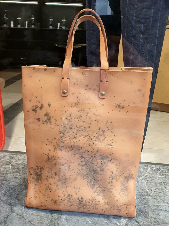 Este bolso de 960$ parece tener moho