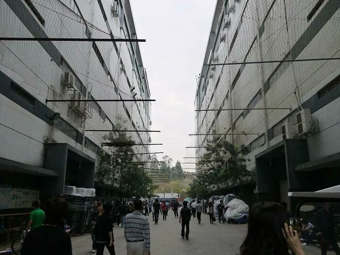 Foxconn "Antijump" Nets Designed To Keep Factory Workers From Ending Their Lives