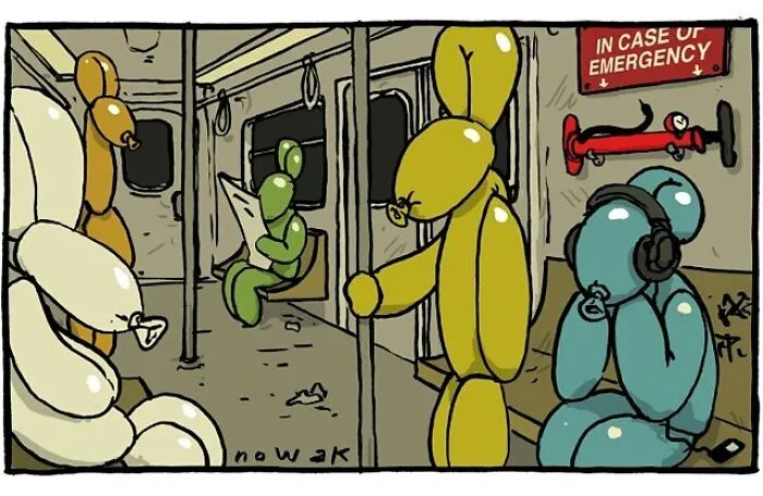 40 New One-Panel Comics With Absurd Humor By Joseph Nowak