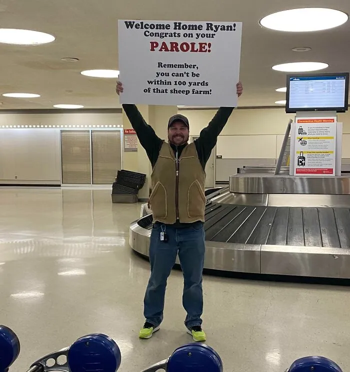 Just Saw This At The Airport Waiting To Pick Someone Up