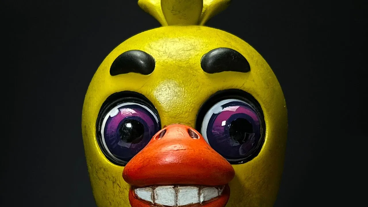 3D Printing A Cute Chibi Version Of Chica The Chicken