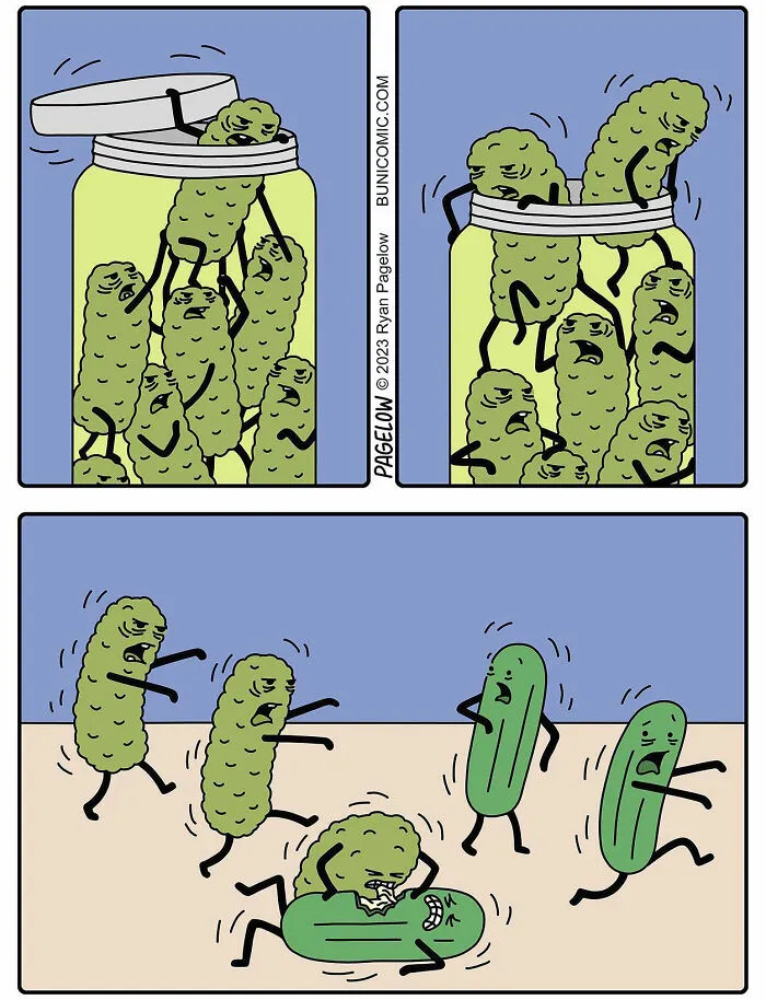 When Cute Takes A Twisted Turn: 27 New Comics By Ryan Pagelow