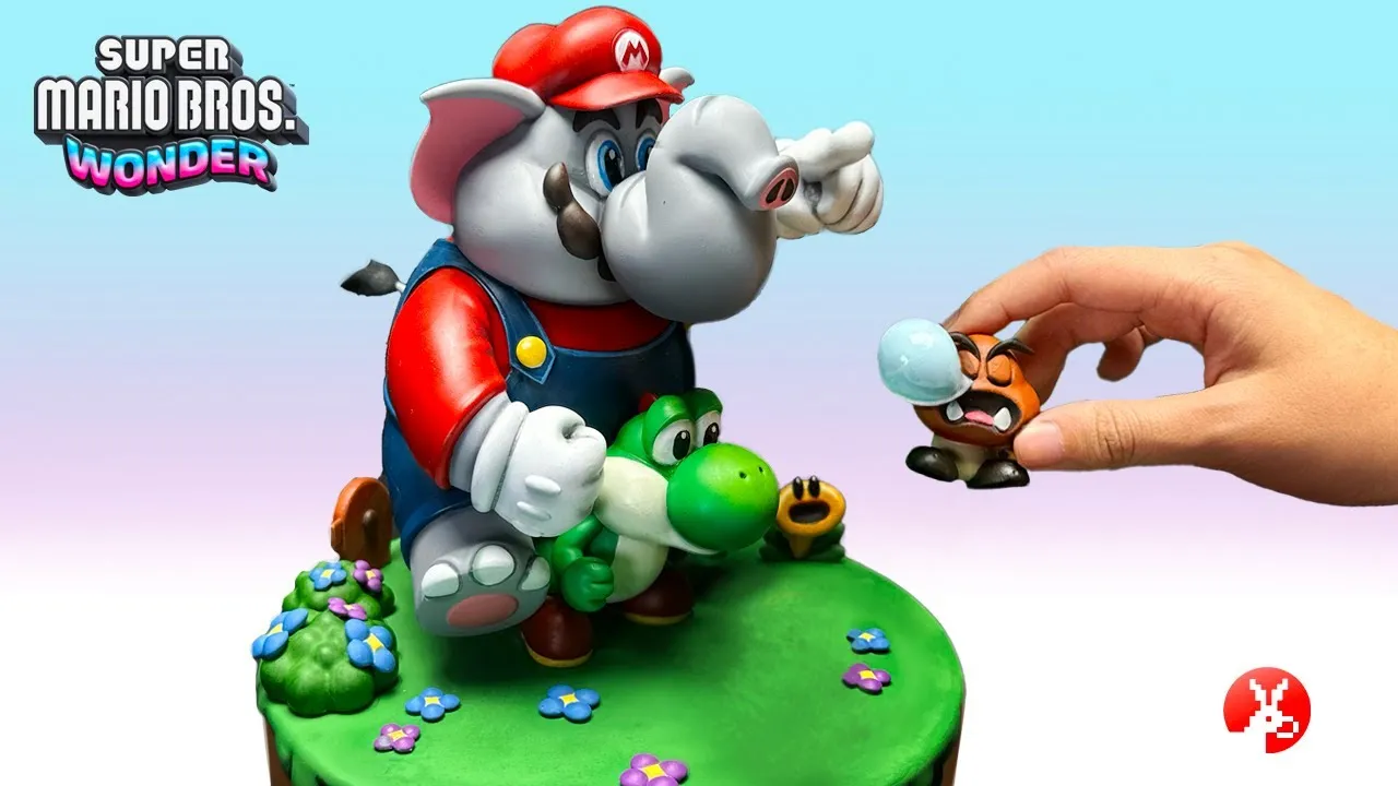 I Made Elephant Mario Riding A Yoshi - Super Mario Wonder