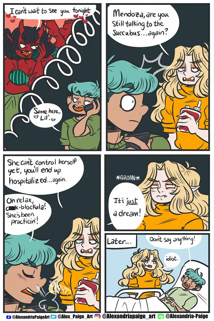 44 Humorous Comics About Supernatural Beings Living Simple Everyday Lives Created By This Artist