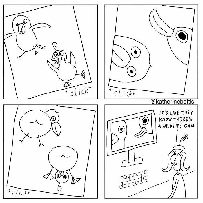 I Create Funny Comics About Urban Birds And Other Critters With Unexpected Endings (28 Pics)
