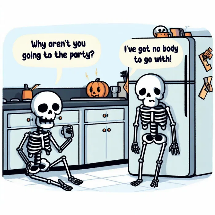 I Created 13 Cartoons Featuring Bad Halloween Jokes