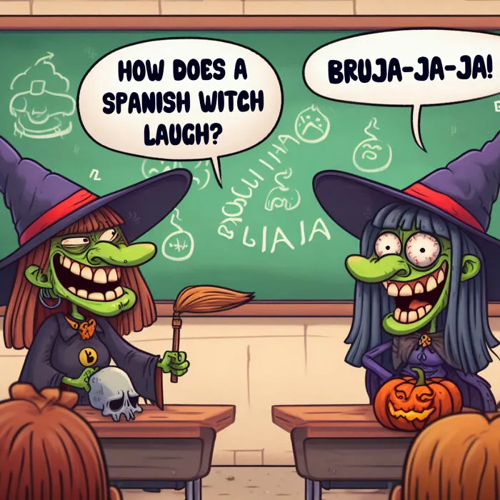 I Created 13 Cartoons Featuring Bad Halloween Jokes