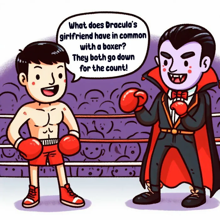 I Created 13 Cartoons Featuring Bad Halloween Jokes