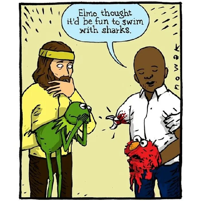 40 New One-Panel Comics With Absurd Humor By Joseph Nowak