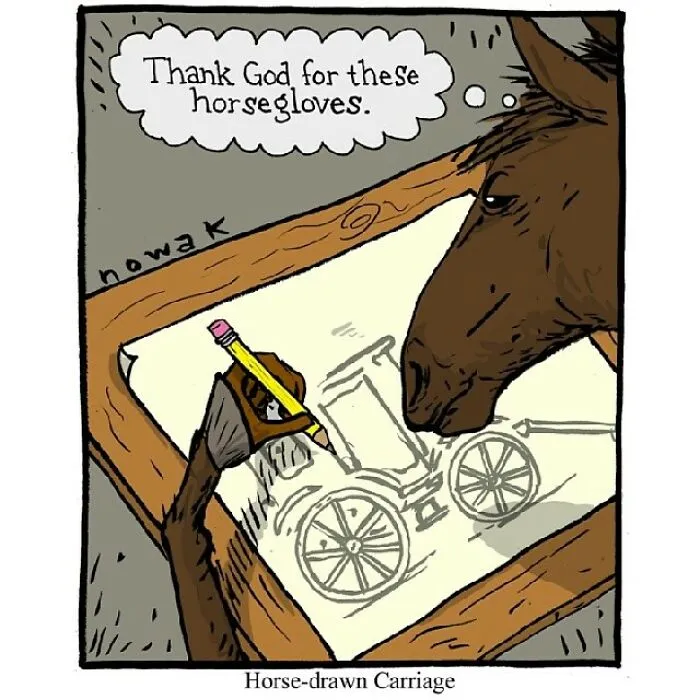 40 New One-Panel Comics With Absurd Humor By Joseph Nowak