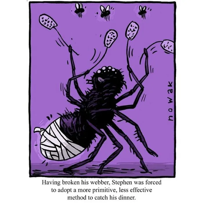 40 New One-Panel Comics With Absurd Humor By Joseph Nowak