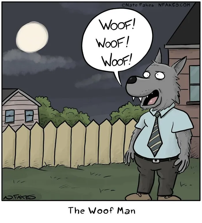 This Comics Artist Makes People Laugh With Single-Panel Jokes, And Here's The Halloween Edition (50 Pics)
