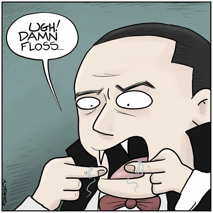 This Comics Artist Makes People Laugh With Single-Panel Jokes, And Here's The Halloween Edition (50 Pics)