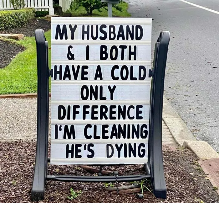 "Probably Because Unless He's Actually Dying He'll Go To Work"