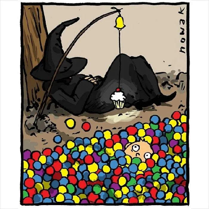 40 New One-Panel Comics With Absurd Humor By Joseph Nowak
