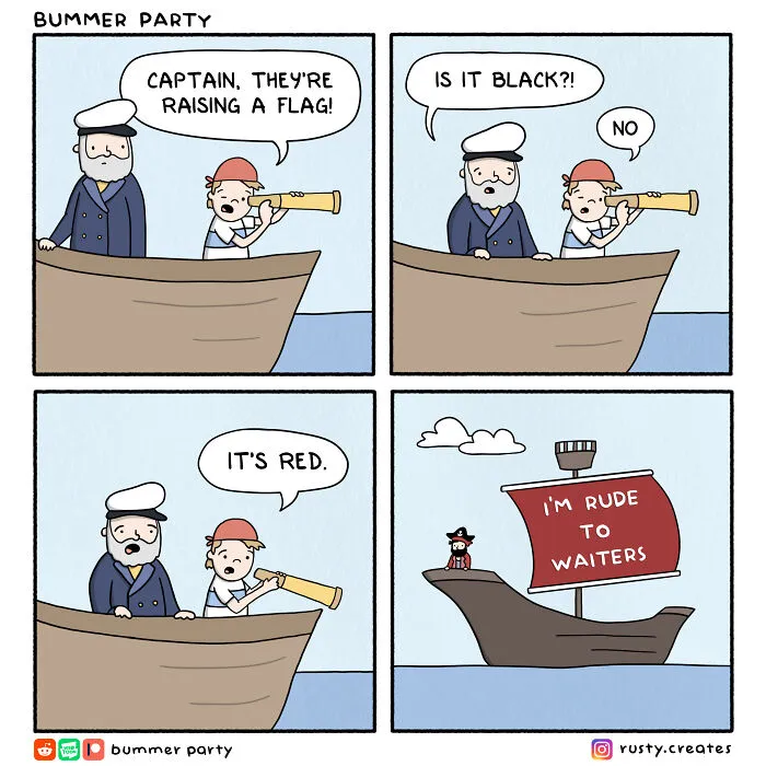 I Draw Humorous Comics With Silly Endings, And Here Are 30 Of The Best Of Them From This Year Thus Far