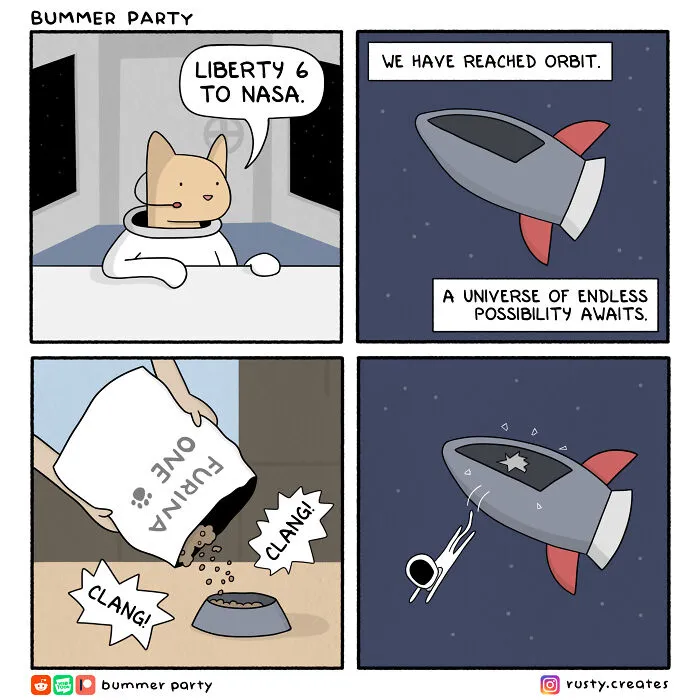 I Draw Humorous Comics With Silly Endings, And Here Are 30 Of The Best Of Them From This Year Thus Far