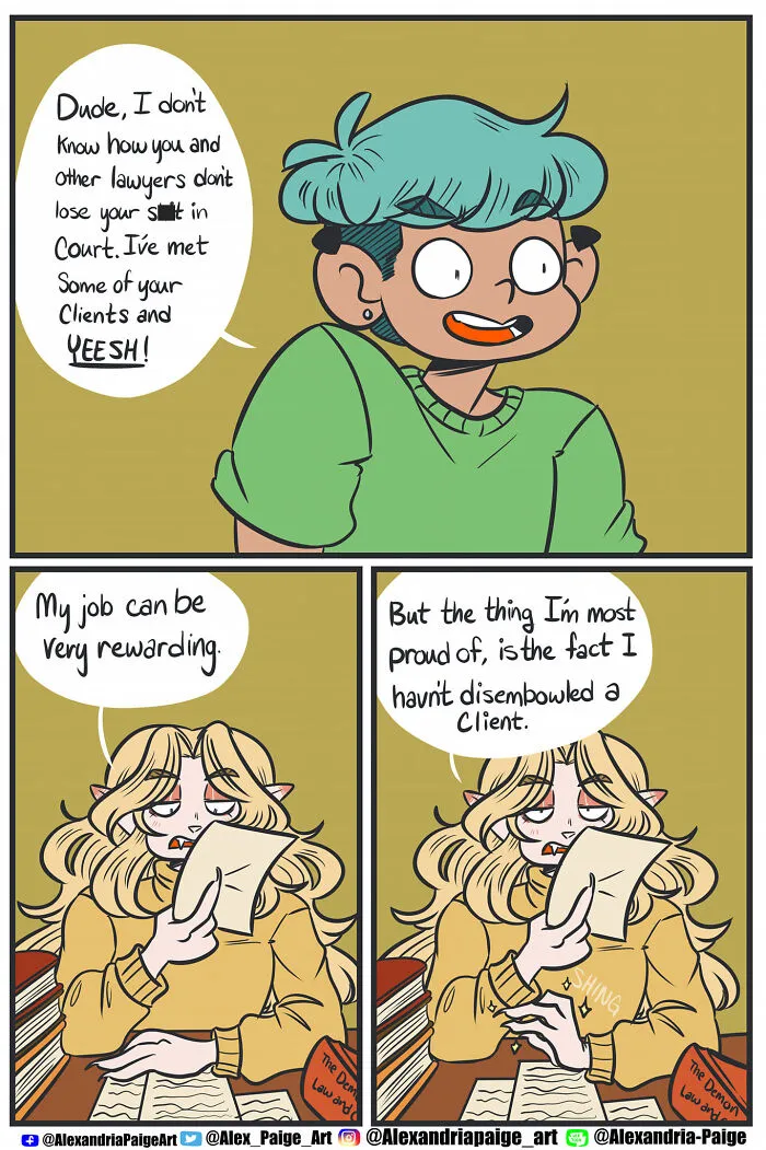 44 Humorous Comics About Supernatural Beings Living Simple Everyday Lives Created By This Artist