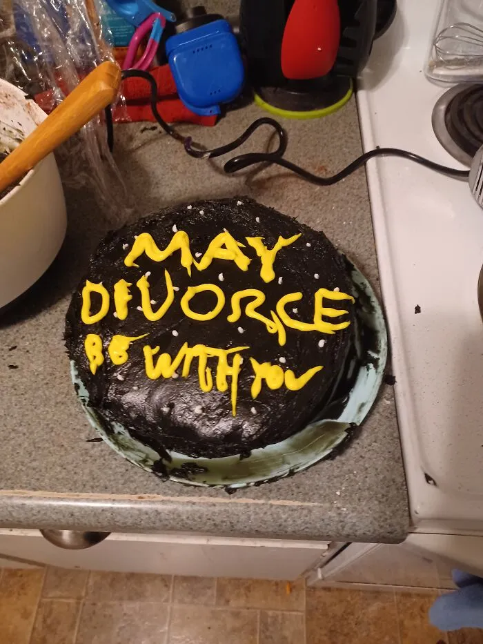 Cake Turned Out Fine, But It Spilled Into The Oven While Baking. House And I Smelled Like Burnt Cake For Days