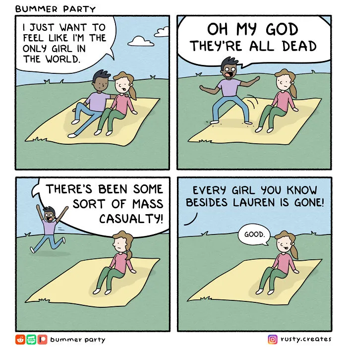 I Draw Humorous Comics With Silly Endings, And Here Are 30 Of The Best Of Them From This Year Thus Far