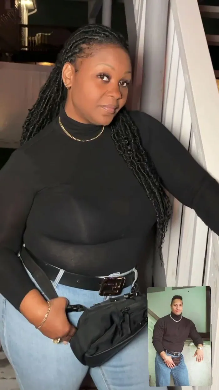 Dwayne 'The Rock' Johnson Wearing Fanny Pack