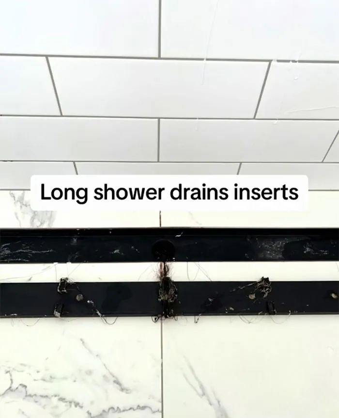 Wouldn't Do - Long Shower Drains Inserts