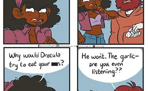 44 Humorous Comics About Supernatural Beings Living Simple Everyday Lives Created By This Artist