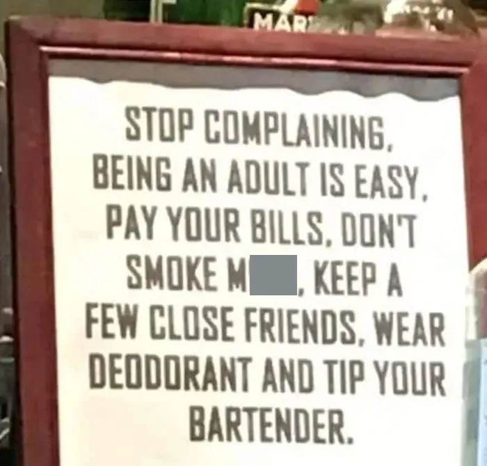 Did You Notice That It Doesn't Say Do Your 9 To 5?