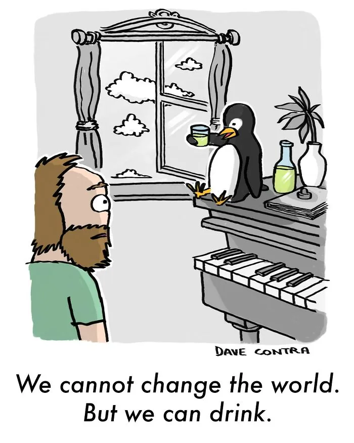 35 Funny, Dark And Twisted New Comics By Dave Contra (New Pics)