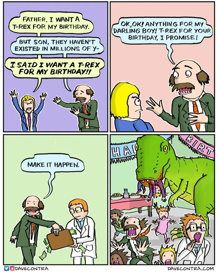 35 Funny, Dark And Twisted New Comics By Dave Contra (New Pics)