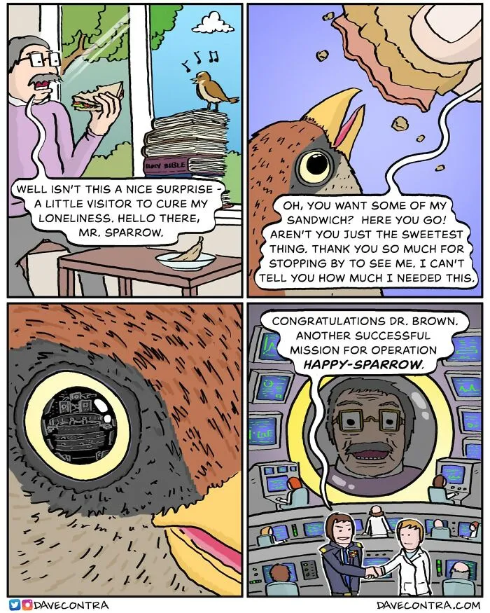 35 Funny, Dark And Twisted New Comics By Dave Contra (New Pics)
