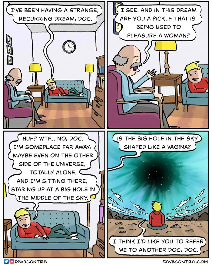 35 Funny, Dark And Twisted New Comics By Dave Contra (New Pics)