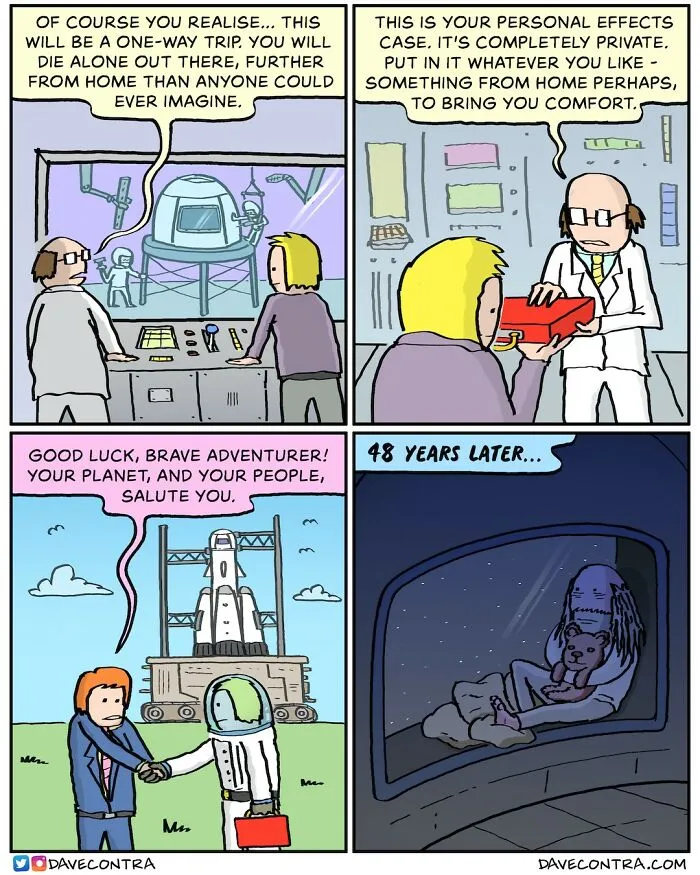 35 Funny, Dark And Twisted New Comics By Dave Contra (New Pics)